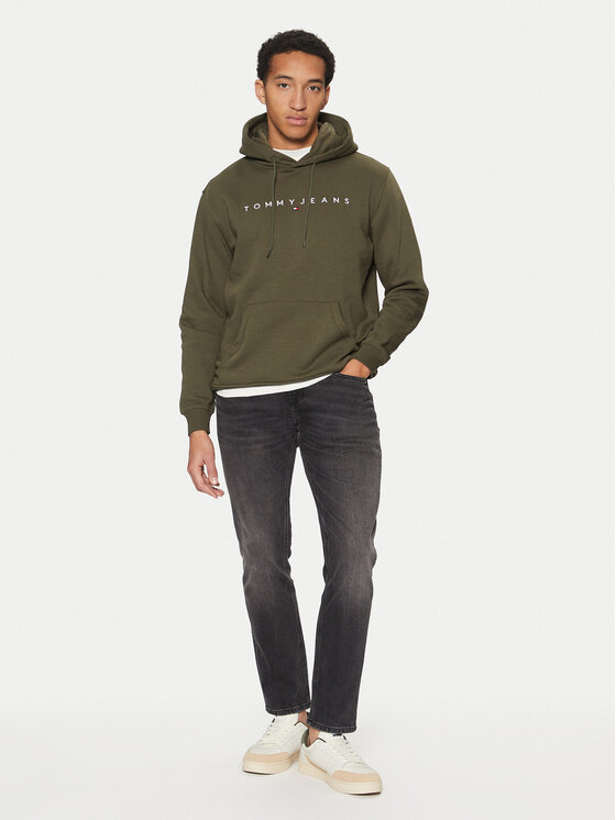Tommy Jeans Tommy Jeans Farmer Scanton DM0DM20557 Fekete Slim Fit