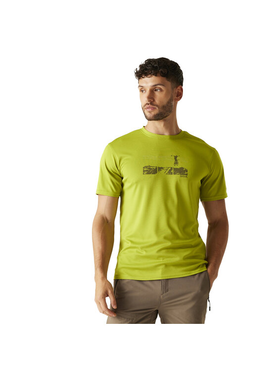 Regatta Regatta T-Shirt Fingal IX Zielony Short Fit