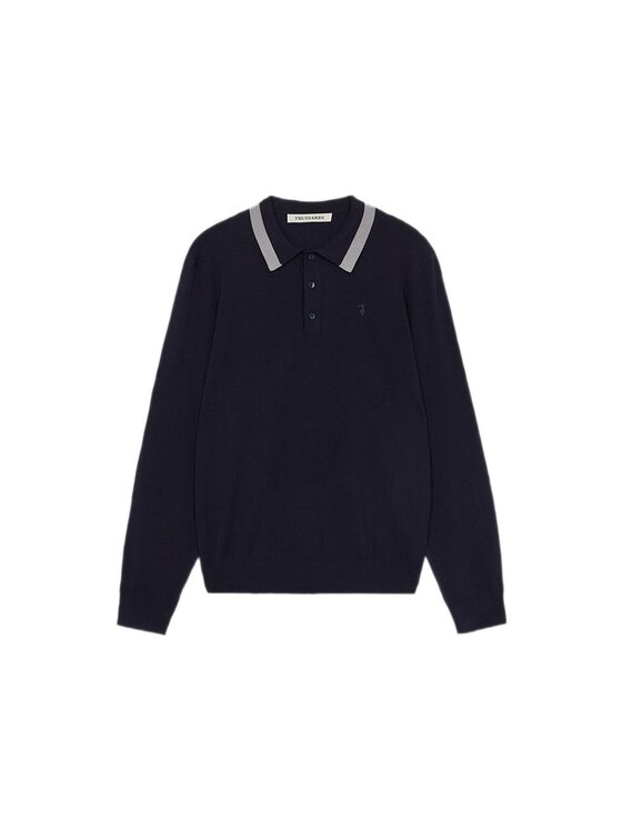 Trussardi Trussardi Cardigan M0198000021N034 Celeste Regular Fit