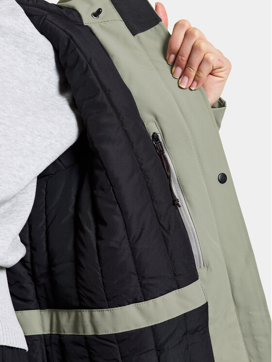 Didriksons Didriksons Hanorac Ella Wns Parka 2 504835 Verde Regular Fit