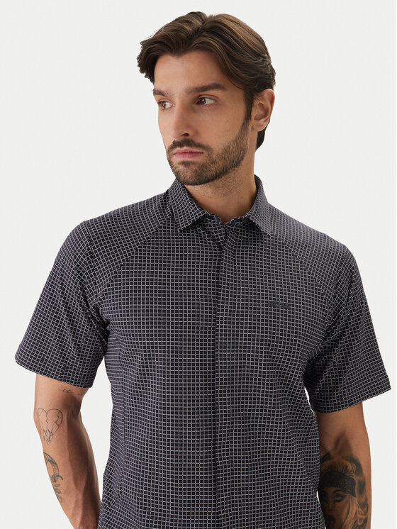 BOSS BOSS Koszula Excurse S 50554450 Granatowy Regular Fit