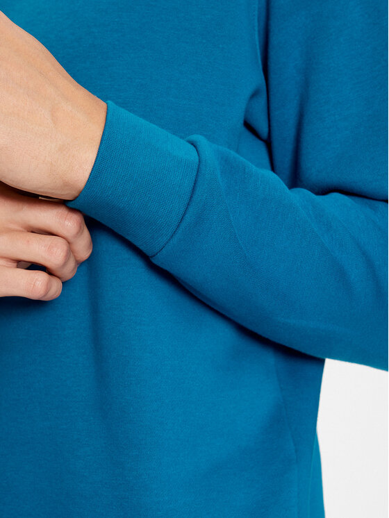 Under Armour Under Armour Суитшърт Ua Essential Fleece Crew 1374250 Син Loose Fit