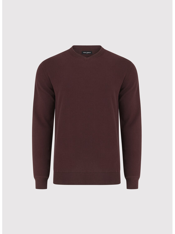 Pako Lorente Pako Lorente Sweter P26WN-2X-010 Brązowy Straight Fit
