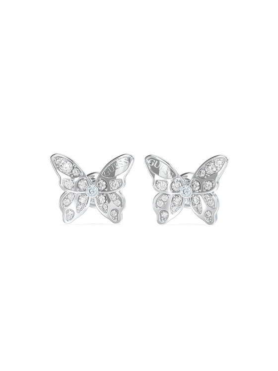 Guess Guess Náušnice JUBE04108JWRHT/U Strieborná