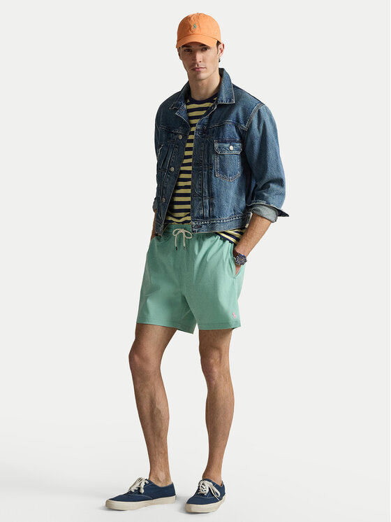 Polo Ralph Lauren Polo Ralph Lauren Plavecké šortky 710957782509 Zelená Regular Fit