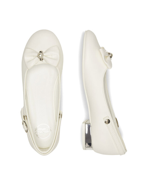 Nelli Blu Nelli Blu Ballerine CSA20260-09 Bianco