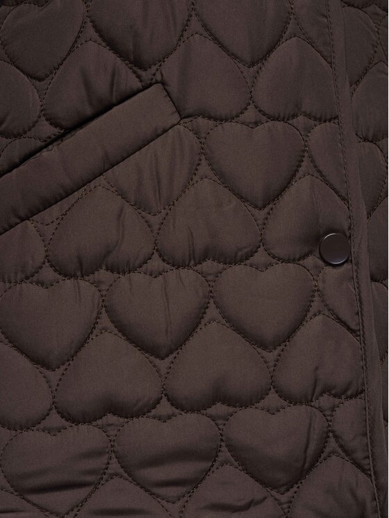 Ombre Ombre Kurtka przejściowa OW-JT-E0018 Brązowy Regular Fit