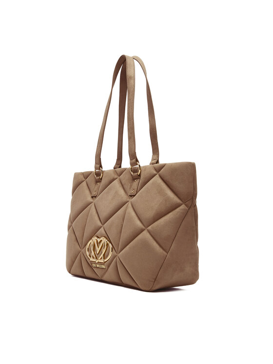LOVE MOSCHINO LOVE MOSCHINO Kabelka JC4312PP0NKE0105 Tmavo béžová