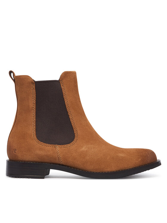 ECCO ECCO Kotníková obuv s elastickým prvkem Sartorelle 25 26650315034 Hnědá