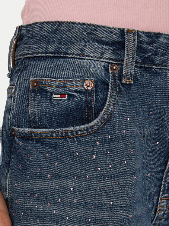 Tommy Jeans Tommy Jeans Jeansy Mia DW0DW20176 Niebieski Straight Fit