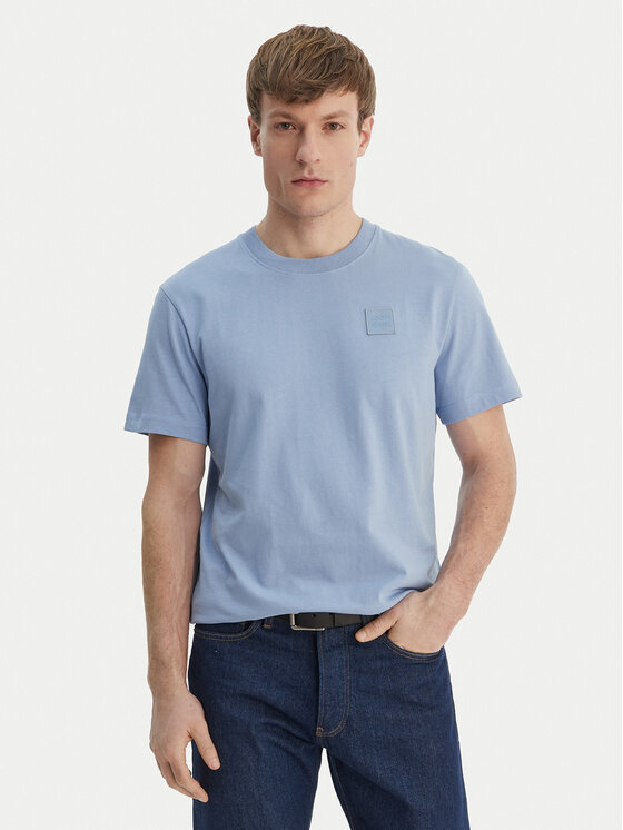 JOOP! Jeans Tricou JJJ-Lei 30101979 Albastru celest Regular Fit