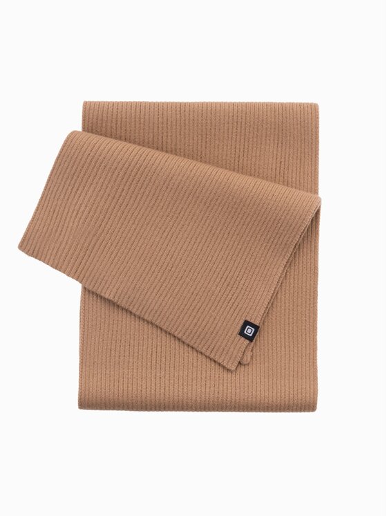 Ombre Ombre Szalik OM-ACSF-0119 Brązowy