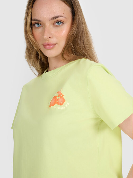 4F 4F T-Shirt FOB SUMMER Żółty jasny Oversize