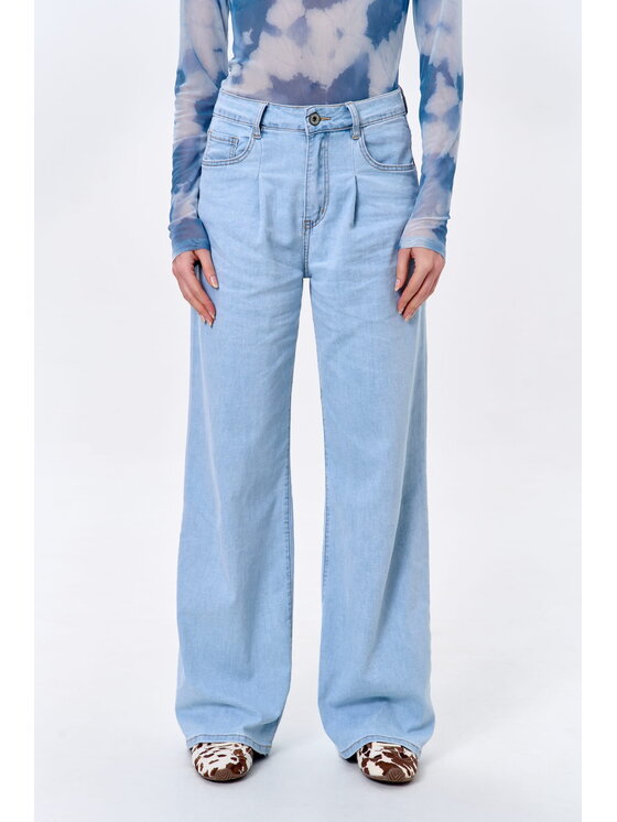 Jeansy blue shadow, Rozmiar 38, Niebieskie, 3D-1680