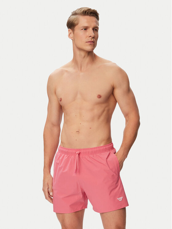 Emporio Armani Emporio Armani Ujumisšortsid EM000583 AF20424 UA303 Roosa Regular Fit