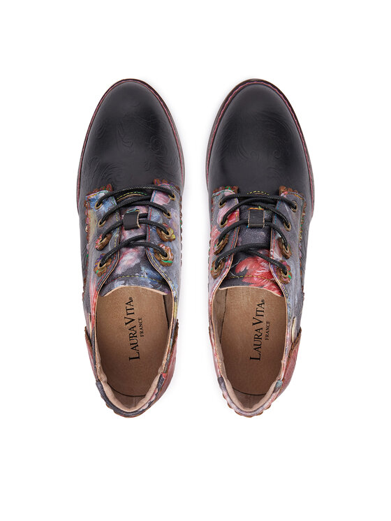 Laura Vita Laura Vita Półbuty Eleao 08 Czarny