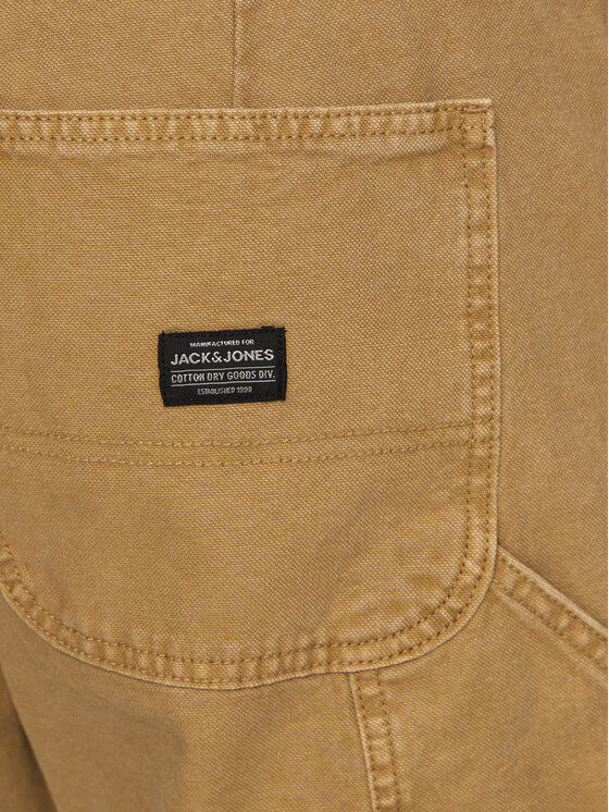 Jack & Jones Jack & Jones Szorty jeansowe Jjitony 12252814 Brązowy Loose Fit