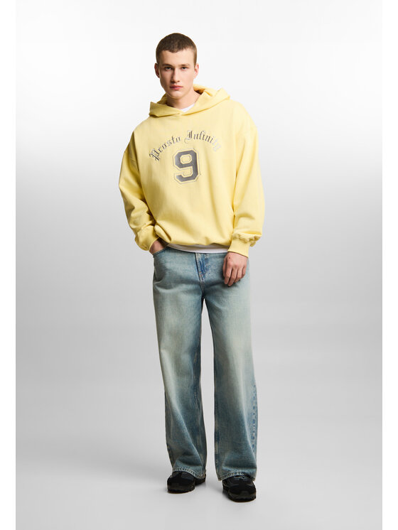 PROSTO. PROSTO. Bluza Nine Żółty Oversize