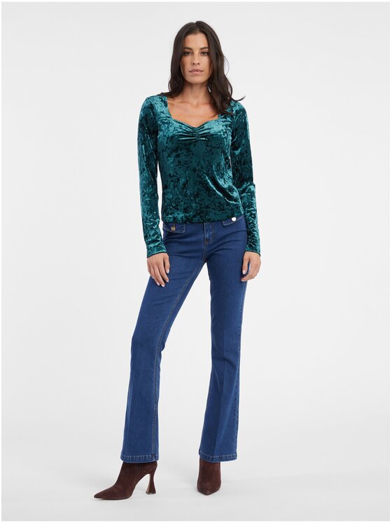 Orsay Orsay Bluzka 180204855000__L Kolorowy Regular Fit
