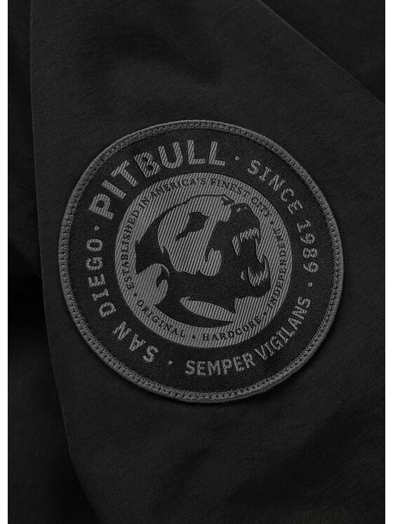 PITBULL PITBULL Kurtka przejściowa HOOPER Czarny Regular Fit
