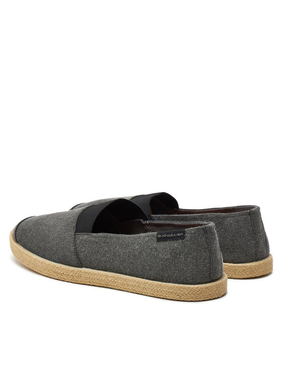 Quiksilver Quiksilver Espadrilky AQYS700053 Sivá