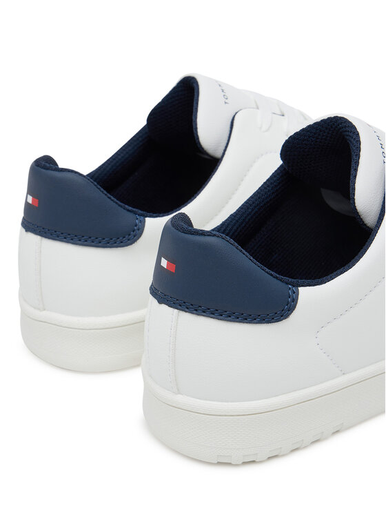 Tommy Hilfiger Tommy Hilfiger Сникърси Low Cut Lace-Up T3X9-34073-1355X D Бял