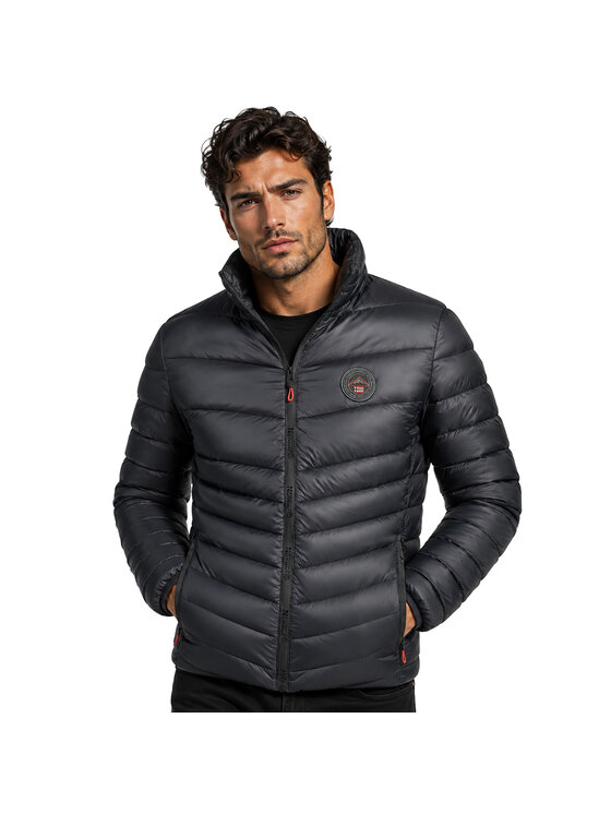 Geographical Norway Geographical Norway Kurtka zimowa WY6915H/GN-BLACK Czarny Reglan Fit