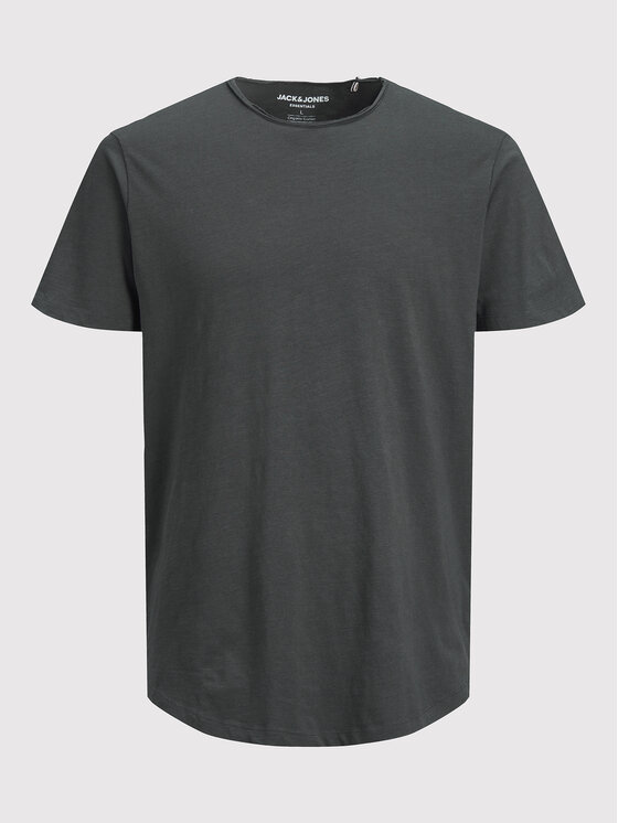 Jack&Jones Jack&Jones Тишърт Basher 12182498 Сив Regular Fit