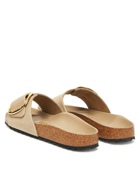 Birkenstock Birkenstock Klapki Madrid Big Buckle Hex 1030467 Brązowy