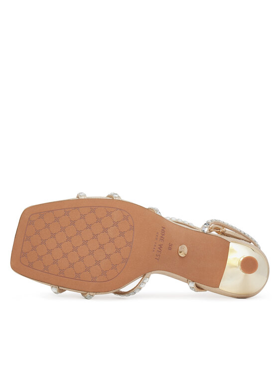 Nine West Nine West Basutės SM237-011A Auksinė