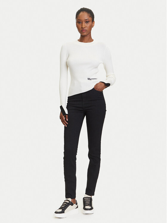 Karl Lagerfeld Jeans Karl Lagerfeld Jeans Jeansy A3W10002 Czarny Skinny Fit