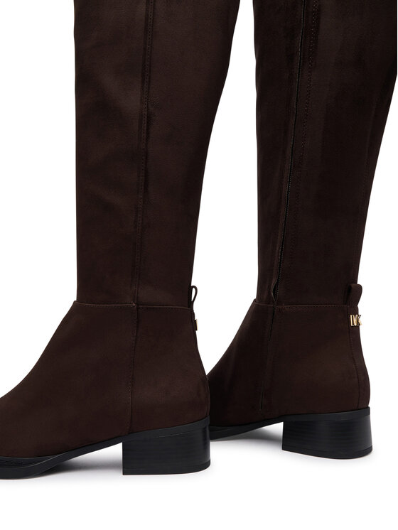 MICHAEL Michael Kors MICHAEL Michael Kors Чоботи Lex Boot 40F6LXMB1S Темно-коричневий
