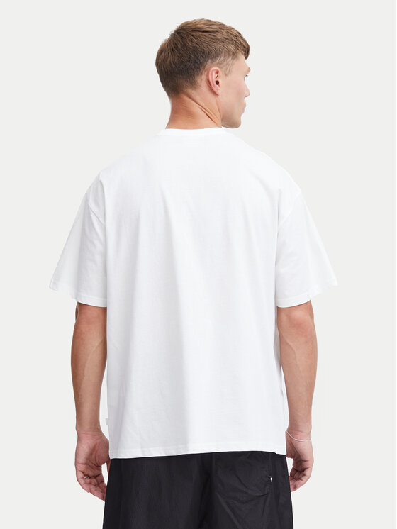 Solid Solid T-shirt 21108243 Bijela Relaxed Fit