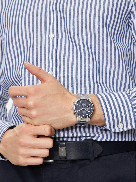 BOSS Boss Uhr View 1513989 Silberfarben