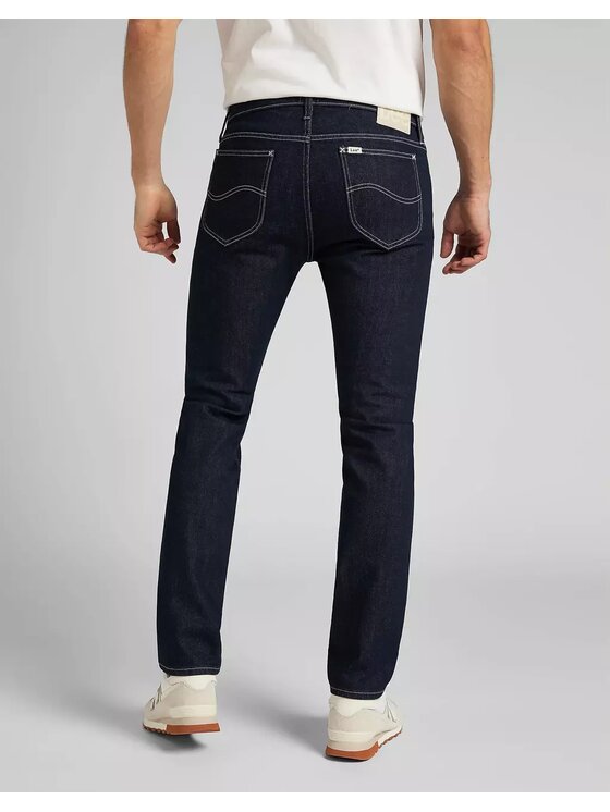 Lee Lee Jeansy RIDER Niebieski Slim Fit