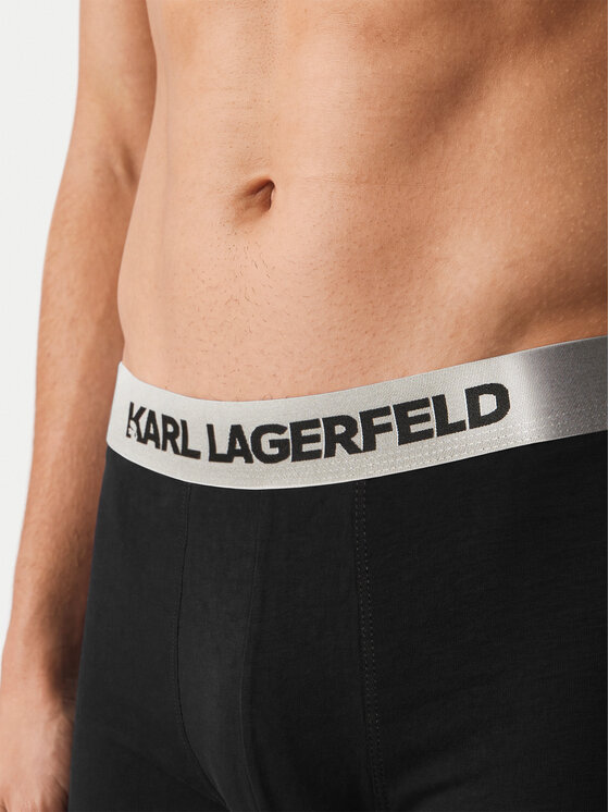 KARL LAGERFELD KARL LAGERFELD Комплект боксерки A1M47020 Черен