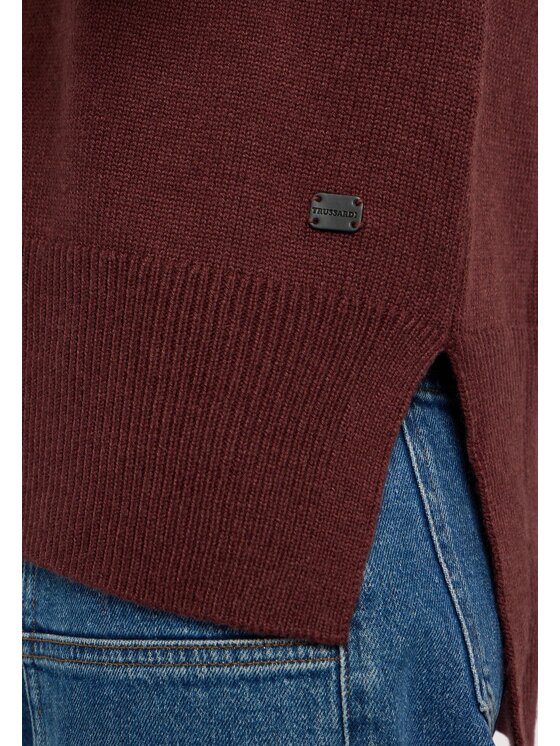 Trussardi Trussardi Maglione M7416001131N036 Marrone Regular Fit