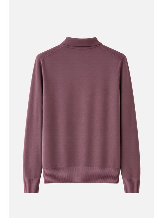PINKO PINKO Svetr Vaduz Polo Fialová Regular Fit