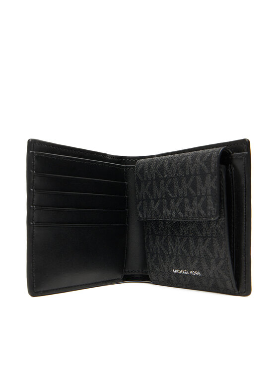 MICHAEL Michael Kors MICHAEL Michael Kors Liels vīriešu maks 39R5LHDF3O Melns