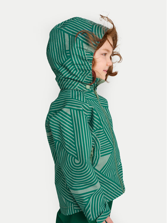 Reima Reima Vodootporna jakna Schiff 5100169B Zelena Regular Fit