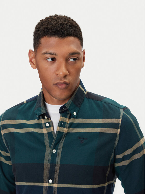 Barbour Barbour Светр Case Fair MKN1027BK52 Чорний Regular Fit