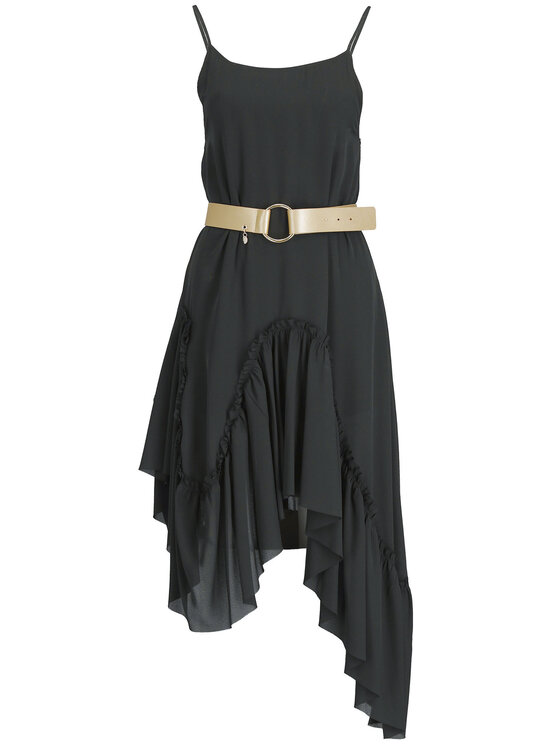 Liu Jo Liu Jo Rochie cocktail C19243 T5193 Negru Regular Fit