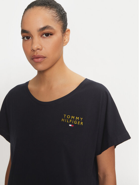 Tommy Hilfiger Tommy Hilfiger T-Shirt UW0UW05570 Σκούρο μπλε Relaxed Fit