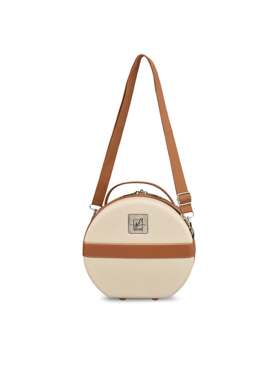 Semi Line Semi Line Potovalni kovček T5670-1 Bela