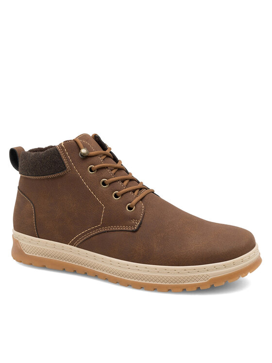Lanetti Lanetti Auliniai batai MYL8293-23 Ruda