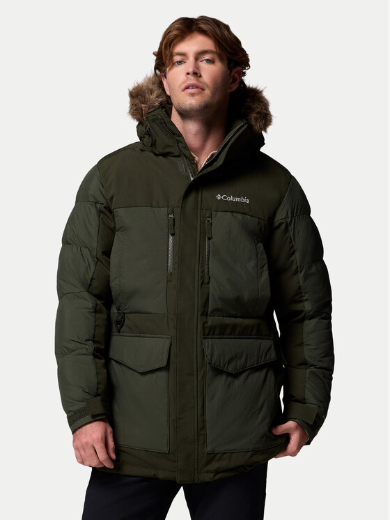 Columbia Columbia Зимно яке Marquam Peak Fusion™ II 2088121 Зелен Regular Fit