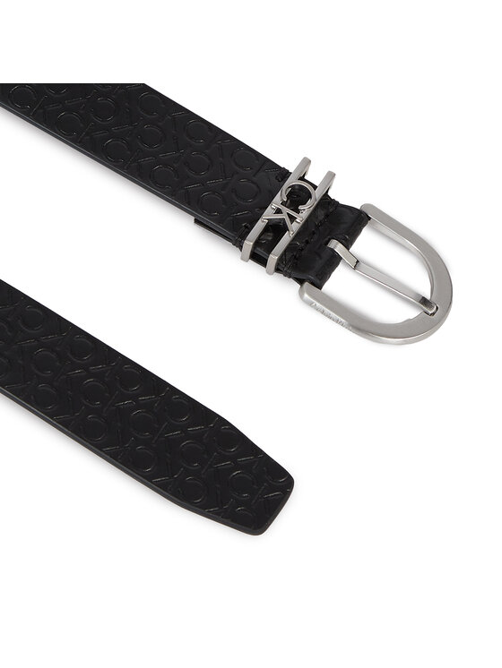 Calvin Klein Calvin Klein Dámsky opasok Ck Must Ck Loop Belt K60K611297 Čierna