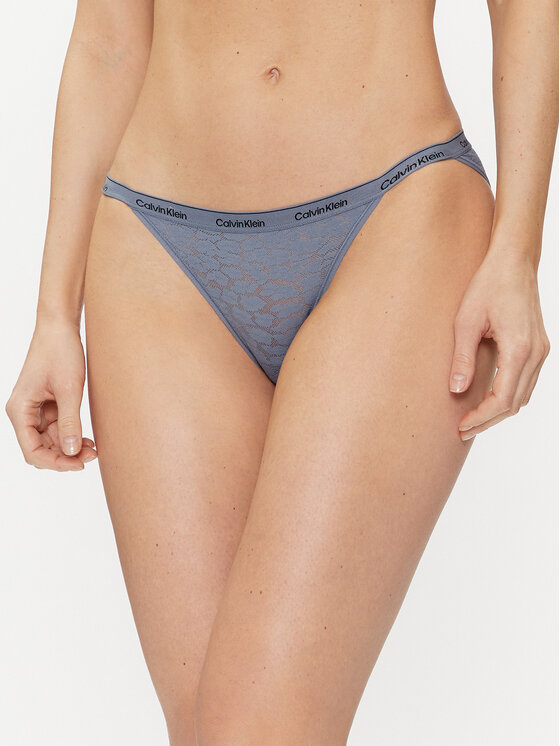 Calvin Klein Underwear Klasične Spodnje Hlačke 000QD5213E Modra