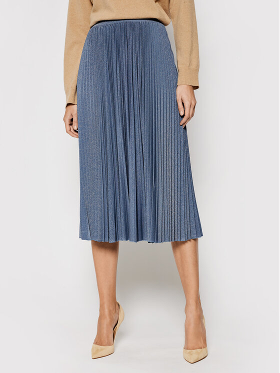 Marella Marella Plisseeseelik Lepanto 37710311 Sinine Regular Fit