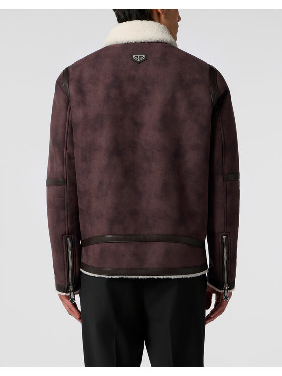 PHILIPP PLEIN PHILIPP PLEIN Kurtka puchowa 28616 Brązowy Regular Fit